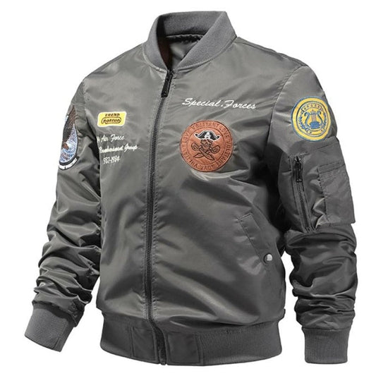 Blouson d’aviation vintage pour homme - Top Militaire