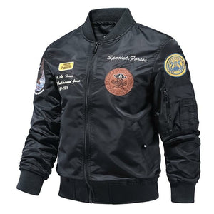 Blouson d’aviation vintage pour homme