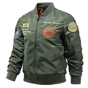 Blouson d’aviation vintage pour homme