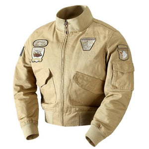 Blouson de bombardier militaire pour homme