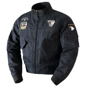 Blouson de bombardier militaire pour homme