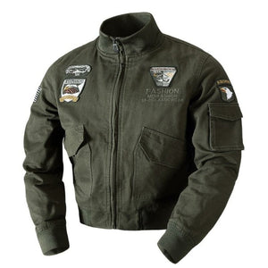 Blouson de bombardier militaire pour homme