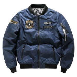 Blouson d’aviation militaire pour homme