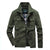 Veste militaire en jean pour homme