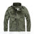 Veste militaire en jean pour homme