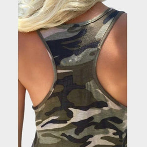 Débardeur camouflage pour femmes - Top Militaire