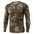 T-shirt manches longues camouflage serpent pour hommes - Top Militaire