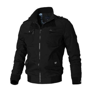 Veste militaire coupe-vent pour homme