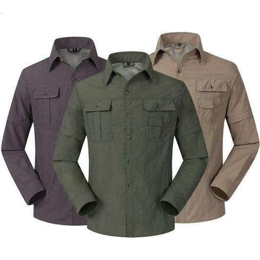 Chemise militaire à manches amovibles pour femmes - Top Militaire