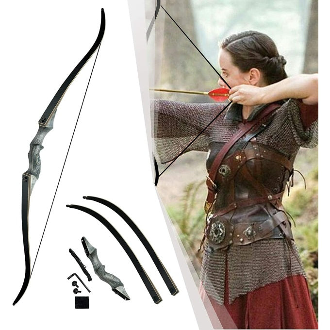 Arc nu barebow en bois composite - Top Militaire