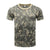 T-shirt camouflage pixel à manches courtes pour hommes - Top Militaire