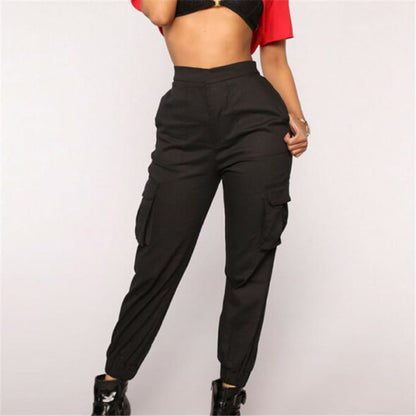 Pantalon cargo militaire taille haute pour femme - Top Militaire