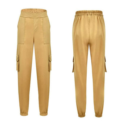 Pantalon cargo militaire taille haute pour femme - Top Militaire