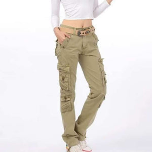 Pantalons militaire multi-poches pour femmes