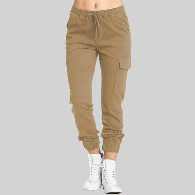 Jogging militaire décontracté pour femme - Top Militaire