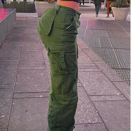 Pantalon militaire large pour femme - Top Militaire