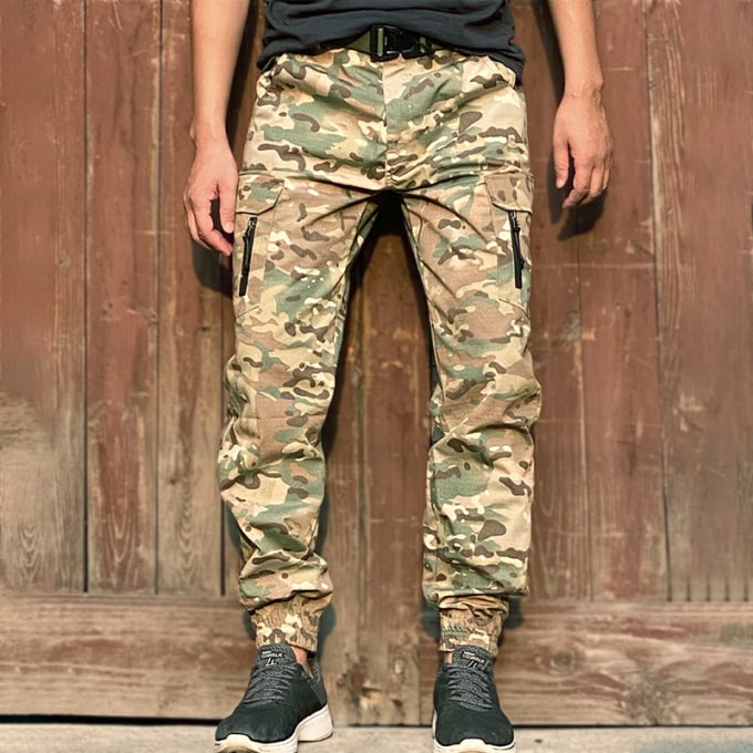 Treillis militaire homme multi camouflage