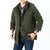 Veste militaire mi-longue pour homme