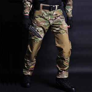 Treillis militaire homme avec renforts genoux