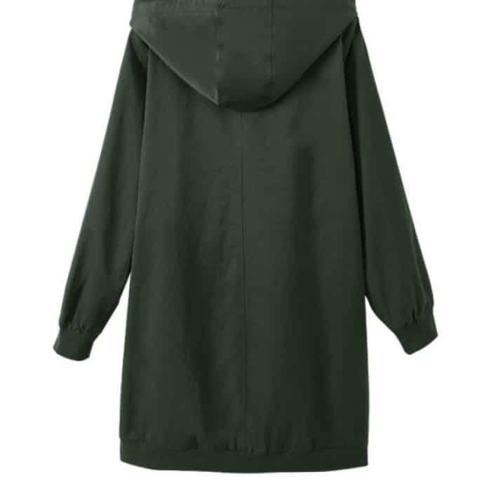 Manteau trench-coat militaire pour femme