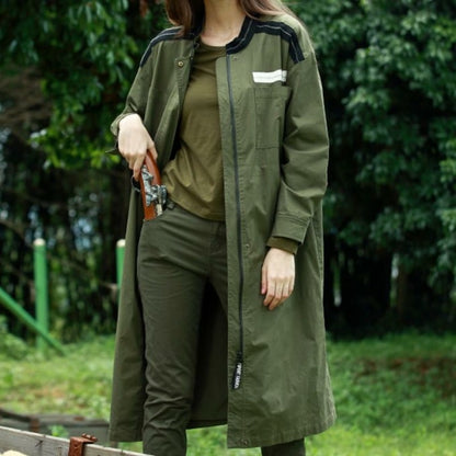 Manteau militaire de mi-saison pour femme - Top Militaire