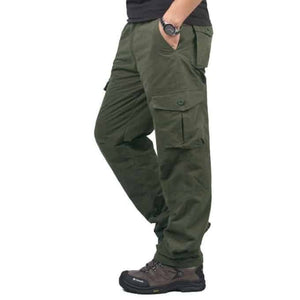 Pantalon militaire pour homme doublure en polaire