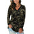 T-shirt camouflage à manches longues pour femmes - Top Militaire