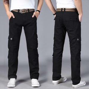 Pantalon cargo en coton pour homme