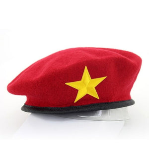 Bérets militaire en laine écusson étoile - Top Militaire