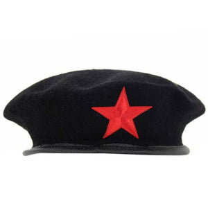 Bérets militaire en laine écusson étoile - Top Militaire