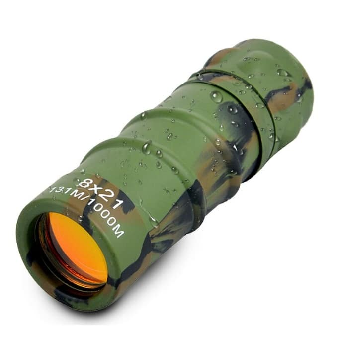 Mini téléscope monoculaire à motif camouflage - Top Militaire