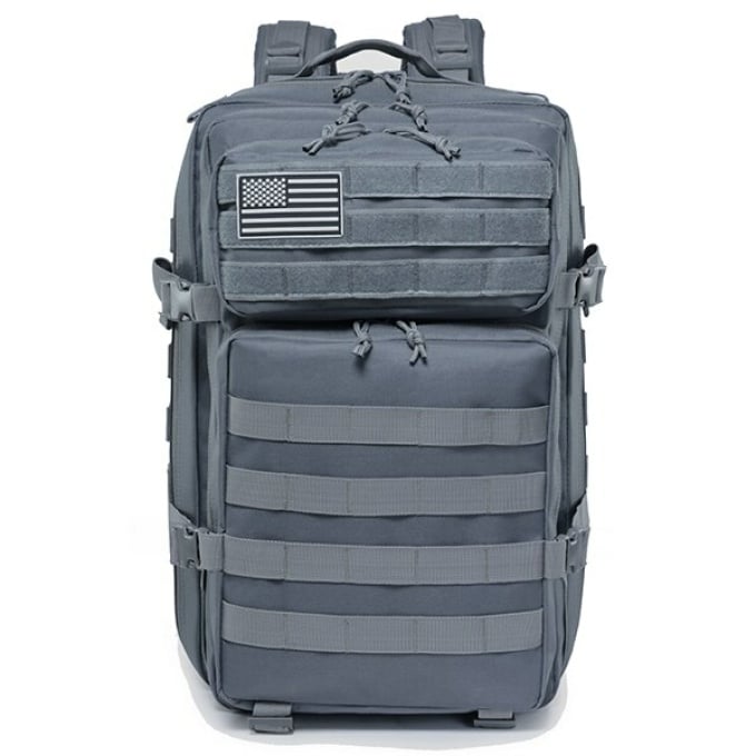 Sac à dos tactique 50L avec système MOLLE couleur unie - Top Militaire