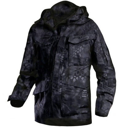Veste tactique coupe-vent à capuche - Top Militaire