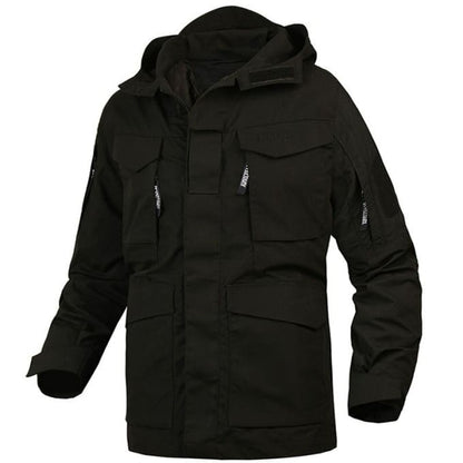 Veste tactique coupe-vent à capuche - Top Militaire