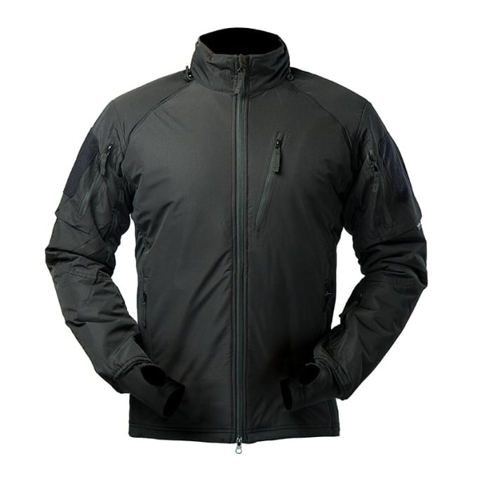 Parka tactique unie légère et doublée polaire - Top Militaire