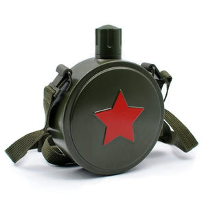 Gourde militaire ronde en acier inoxydable - Top Militaire