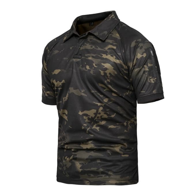 Polo tactique décontracté et respirant - Top Militaire