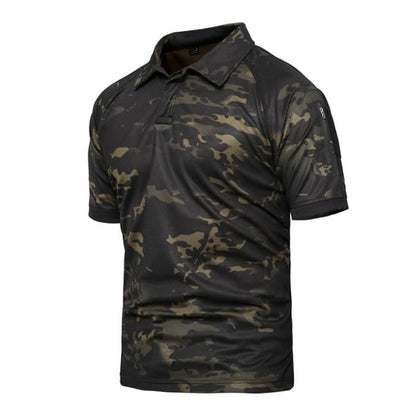 Polo tactique décontracté et respirant - Top Militaire