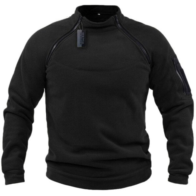 Veste militaire polaire à double zip pour homme - Top Militaire