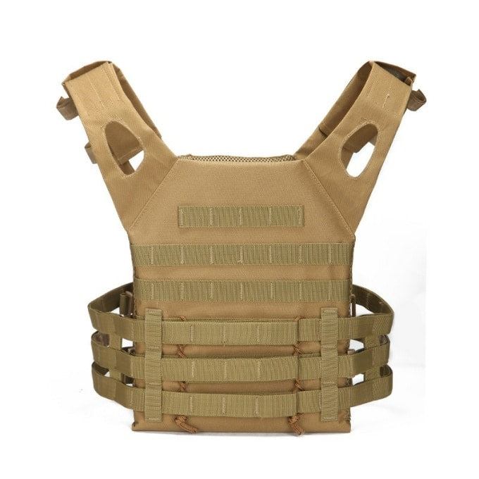 Gilet tactique MOLLE léger et porte-plaques - Top Militaire