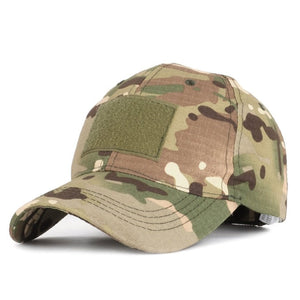 Casquette militaire motif camouflage avec patch - Top Militaire