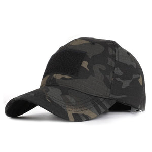 Casquette militaire motif camouflage avec patch - Top Militaire