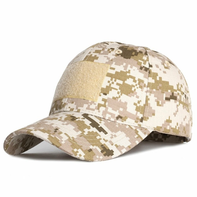 Casquette militaire motif digital avec patch - Top Militaire