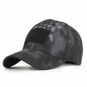 Casquette militaire motif python avec patch - Top Militaire