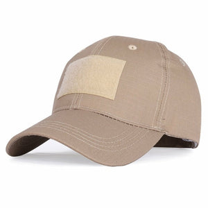 Casquette militaire unie avec emplacement de patch - Top Militaire