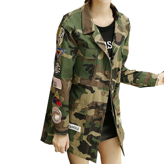 Veste militaire pour femme - Top Militaire