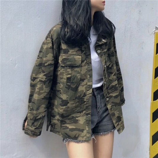 Veste militaire de printemps pour femme - Top Militaire