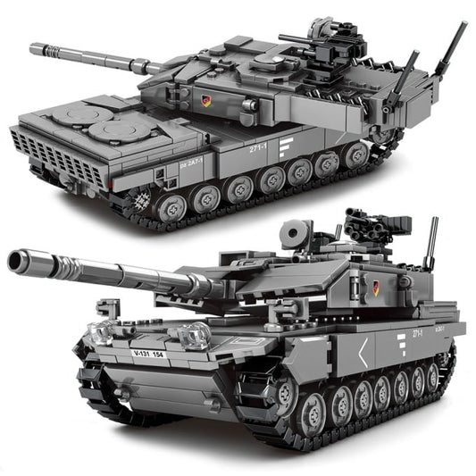 Blocs de construction char militaire – 898 pièces - Top Militaire