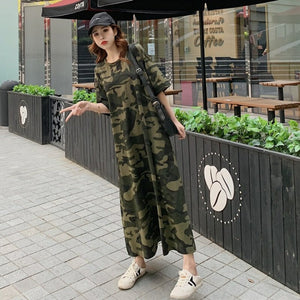 Robe de camouflage à manches courtes femme - Top Militaire