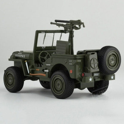 Véhicule militaire tout-terrain avec mitrailleuse - Top Militaire